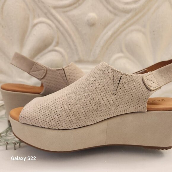 Gentle Souls Leather "Nyssina" Platform sandals. NIB. Size 6.5 - Picture 5 of 10